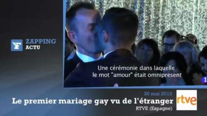 Ce que les médias étrangers ont dit du premier mariage gay en France