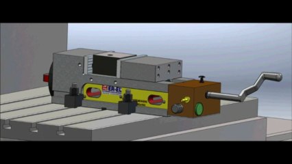 07 - 160E Pnömatik Mengene