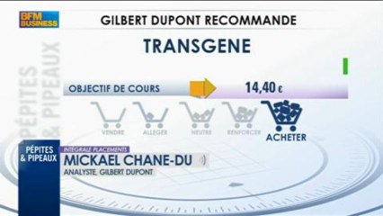 La biotech, Transgène et ses projets : Mickael Chane-Du dans Intégrale Placements - 30 mai