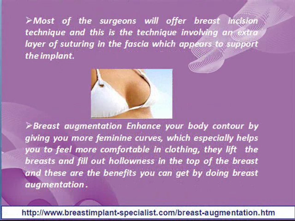 Intensification of breast