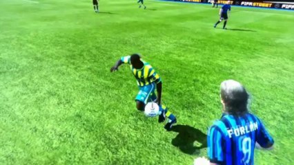 FIFA 12 | Forlan Hits A Black Man!!!