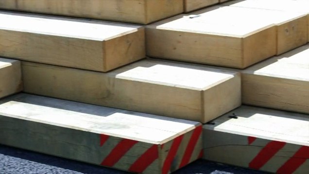 Des Mikados sur les berges de Seine