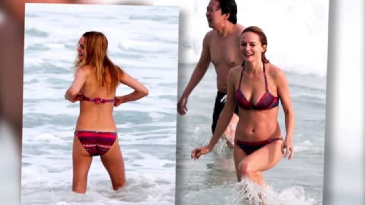 Graham am Strand von Rio