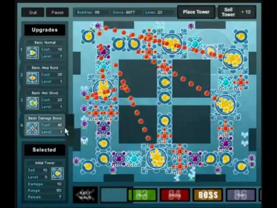 Bubble Tanks Tower Defense - Scramble (Level 50) - 12149