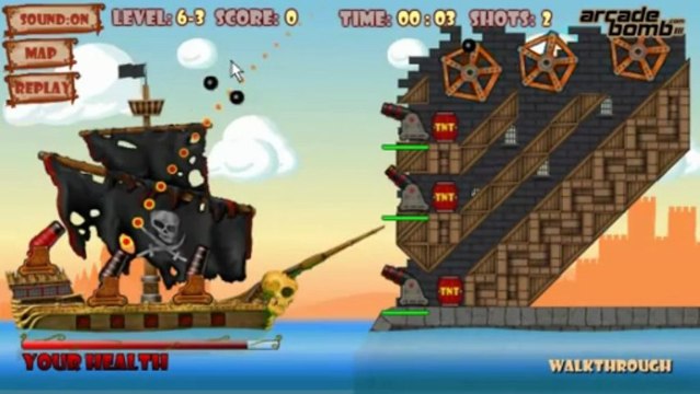 Yo-Ho-Ho Cannon Walkthrough - All Golds - Levels 15-28