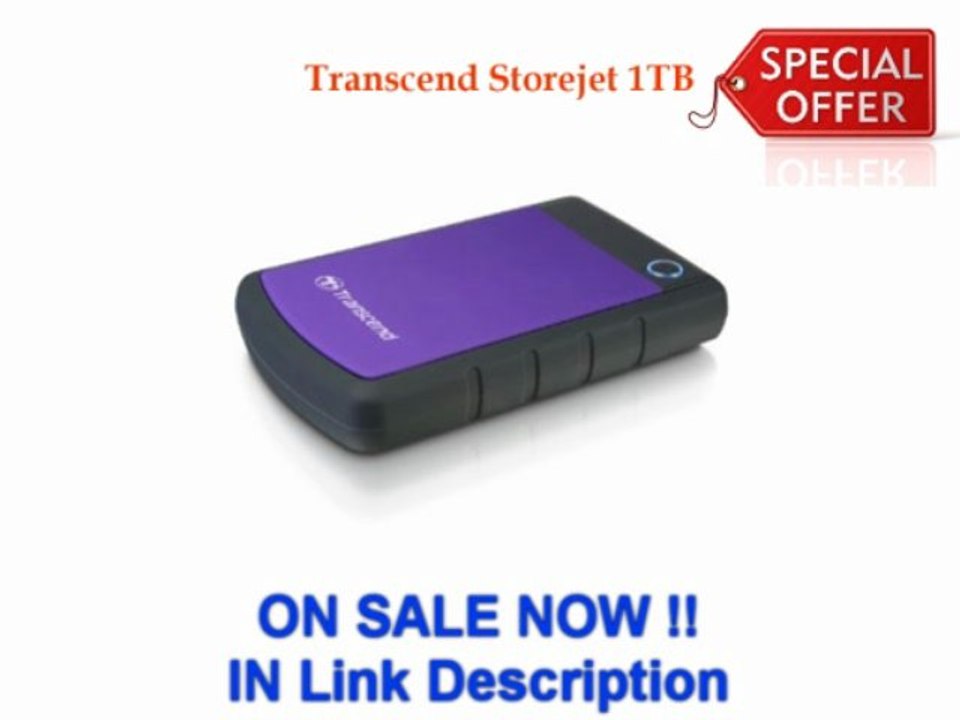 Best Buy Transcend Storejet 1TB Portable Hard Disk USB 3.0 (25H3P) Review