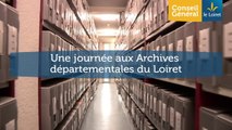Une journée aux Archives départementales du Loiret