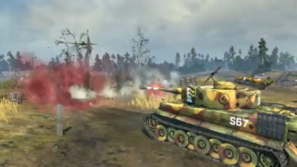 Company of Heroes 2 - Combate entre tanques