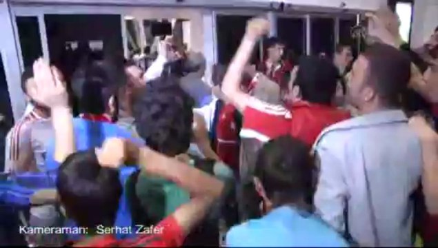 Roberto Carlos'a coşkulu karşılama