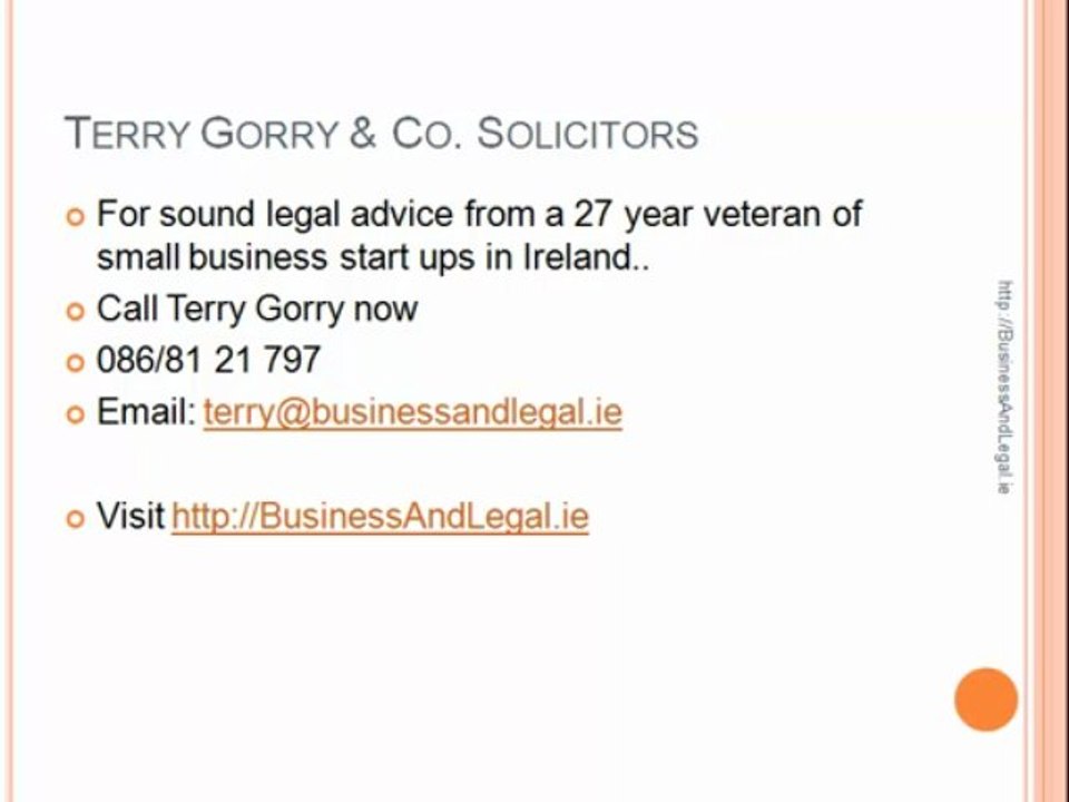 Starting Your Own Business in Ireland-3 Critical Areas