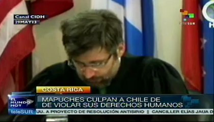 Mapuches culpan a Chile de violar sus derechos humanos