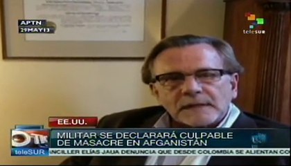 Militar de EEUU se declarará culpable de matar a 16 afganos