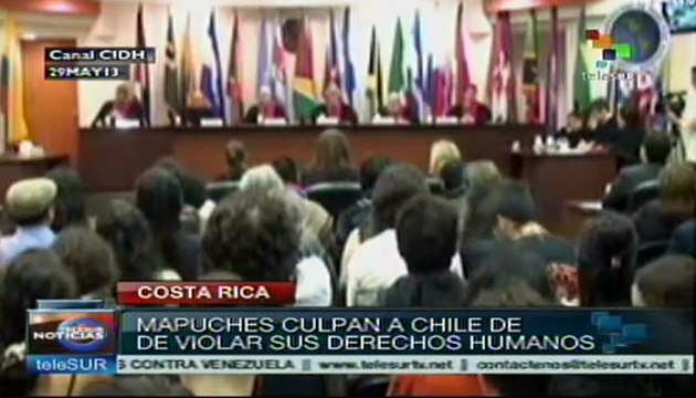 Mapuches culpan al Estado de violar sus derechos