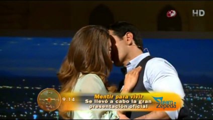 Se llevó a cabo la gran presentación oficial de @MentirParaVivir @davidzepeda1 @mayrinvillanew