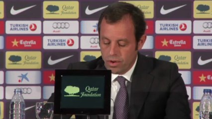 Rosell: "Ha sido una decisión muy difícil"