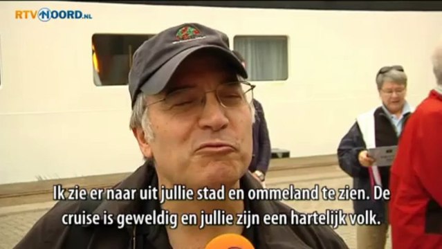 Seabourn Pride dagje te gast in onze provincie - RTV Noord