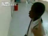 Saudi kid imitates a siren
