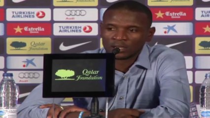 Abidal agradece el apoyo de la afición