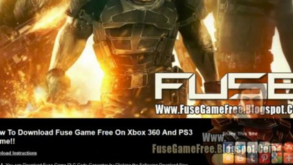 Get Free Fuse Game - Xbox 360 - PS3