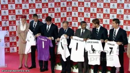 El Real Madrid presenta su nueva camiseta