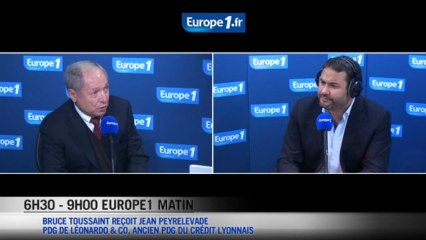 Jean Peyrelevade, invité de Bruce Toussaint sur Europe1 - 290513