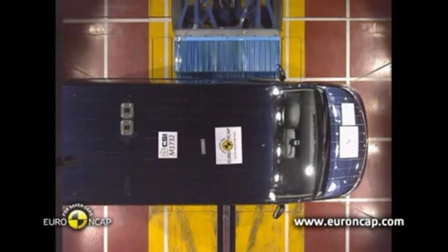 Le Nissan Evalia n'obtient que trois étoiles aux crash-tests Euro NCAP 2013