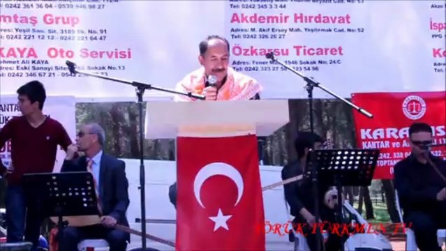 NAİL BÜYÜKSARI ANTALYA 1. YÖRÜK TÜRKMEN KEŞKEK ŞÖLENİNDEYDİ