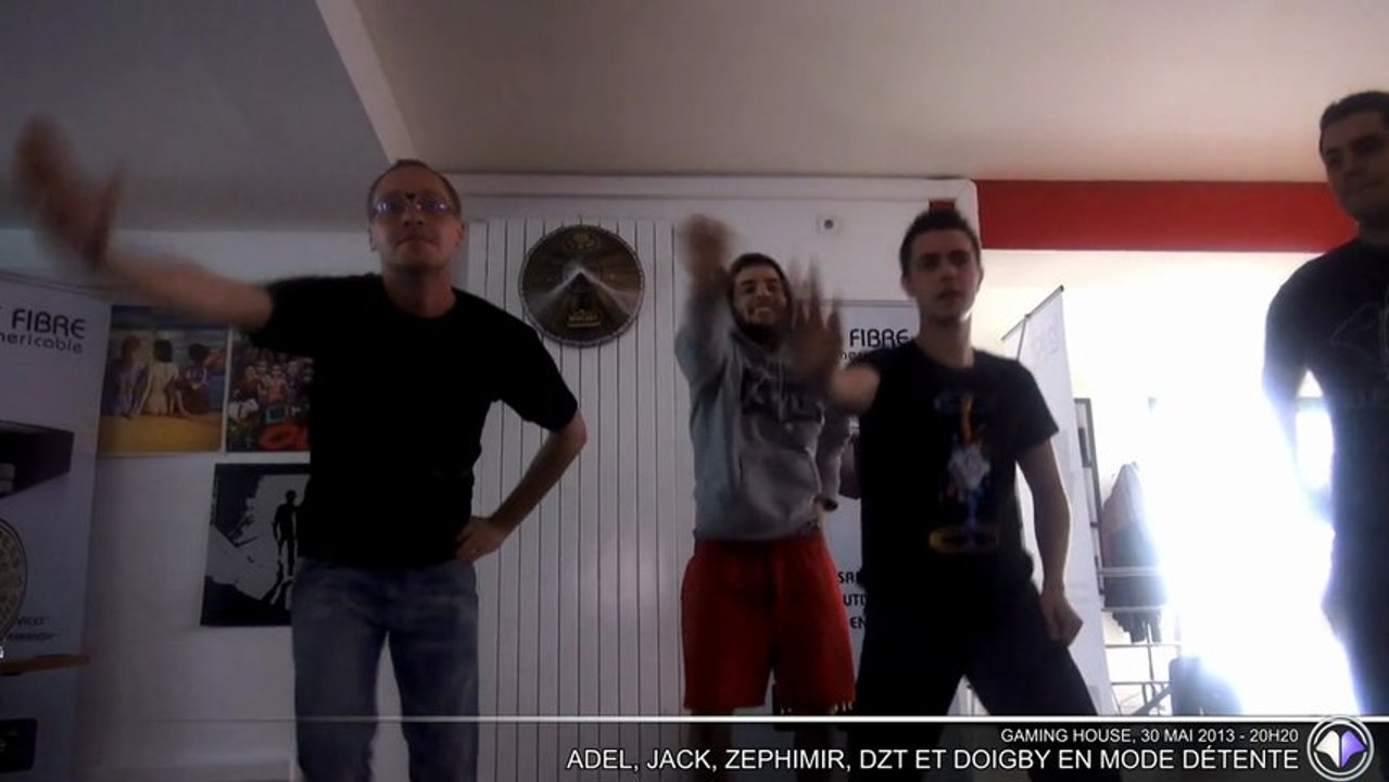 GH inside - D1ablo, Jack, Zephimir, Adel et Doigby en mode détente