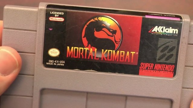 Classic Game Room - MORTAL KOMBAT review for Super Nintendo