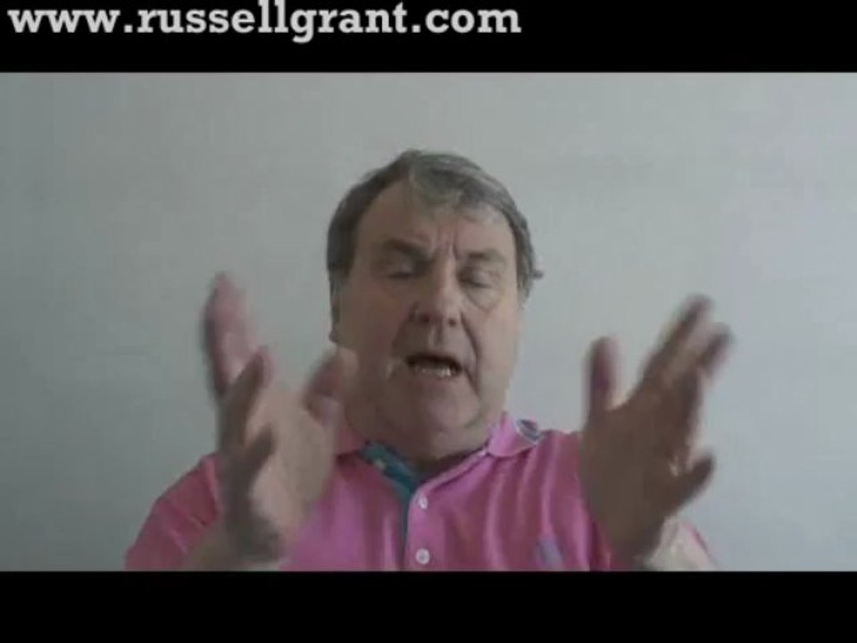 Russell Grant Video Horoscope Pisces May Friday 31st 2013 www.russellgrant.com