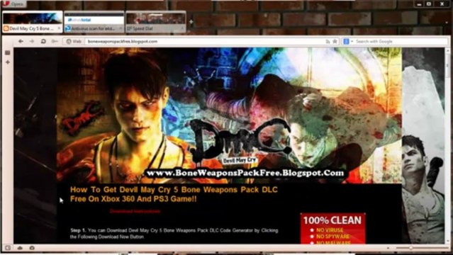 How to Unlock/Install Devil May Cry 5 Bone Weapons Pack DLC Free on Xbox 360 PS3