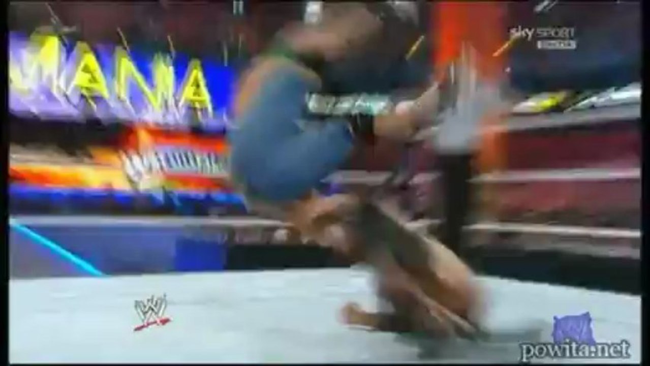 Dwayne the Rock Johnson aerials tribute