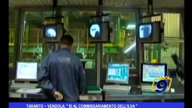 Taranto | Vendola: sì, al commissariamento dell' ILVA