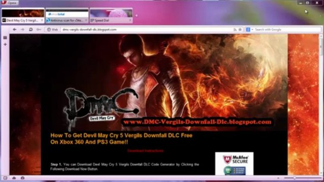 Devil May Cry 5 Vergil Downfall DLC activation Key