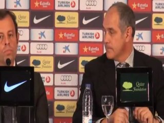 Emotiva rueda de prensa de Eric Abidal 'Merci Abidal'