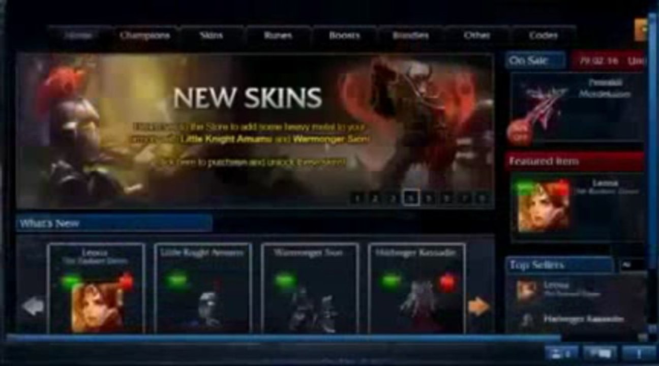 League Of Legends RP Générateur gratuit travail Téléchargement gratuit 2014_2015
