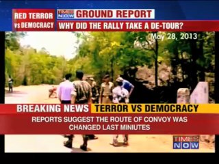 Maoist Attack: Convoy route changed last minute?