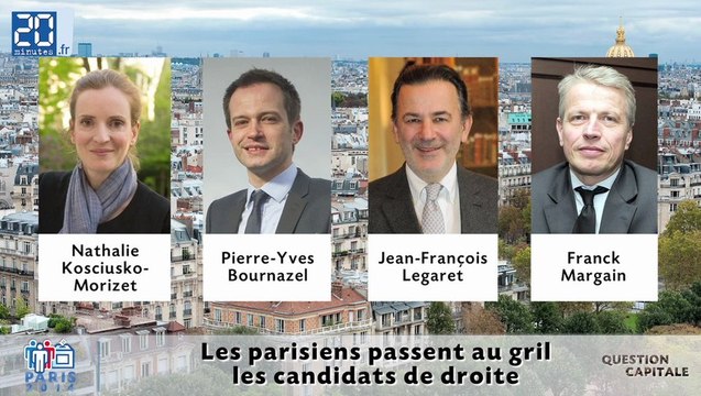Paris : Municipales 2014 Les Parisiens passent au gril les candidats de droite