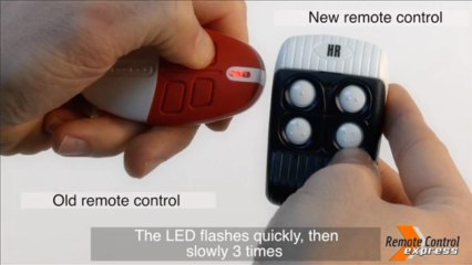 Programming my remote-HR