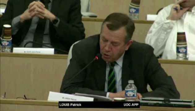 AP 31 mai 2013 - Intervention de Patrick LOUIS sur le débat sur la transition énergétique (comment aller vers l'efficacité énergétique et la sobriété ?)