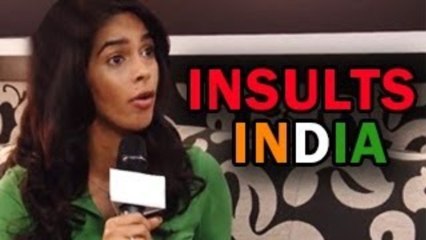 Mallika Sherawat INSULTS India on international Tv show