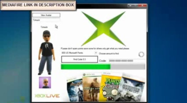 Microsoft Points Generator Télécharger gratuit June - July 2013 Update