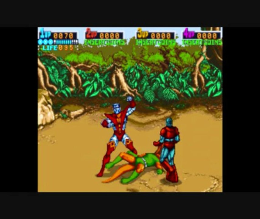 longplay et gameplay x-men arcade