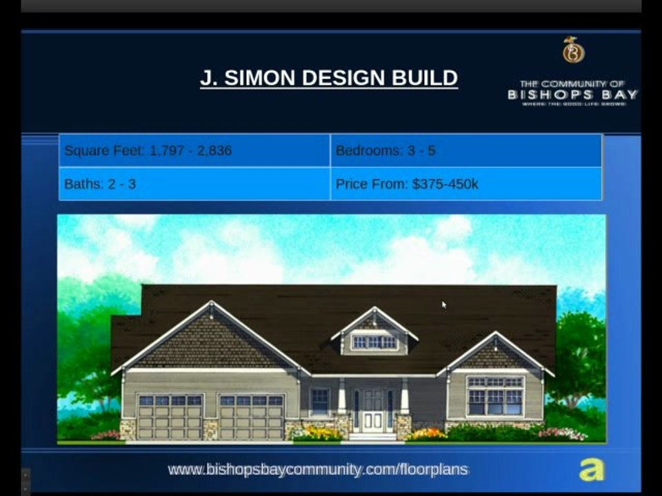 Bishops Bay Floor Plans - Homes in Wisconsin Where Happiness Grows!