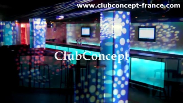 DECORATION DISCOTHÈQUE, relookage design Club Concept