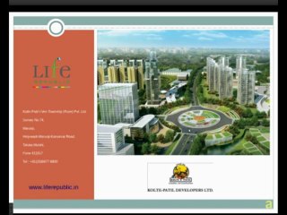 All About Life Republic Township in Pune