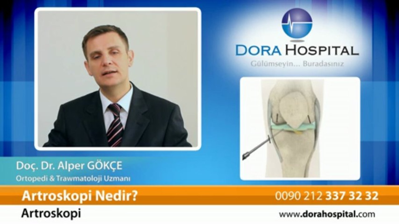 Artroskopi nedir? Doç.Dr.Alper Gökçe