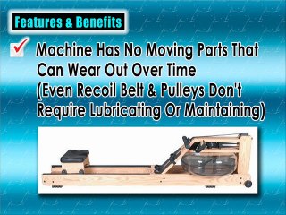 Best Rowing Machine Reviews - WaterRower Natural Rowing Machine in Ash Wood with S4 Monitor
