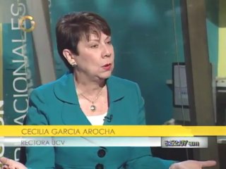 Rectora UCV: el gobierno tiene que reconocer  a la Federación de profesores