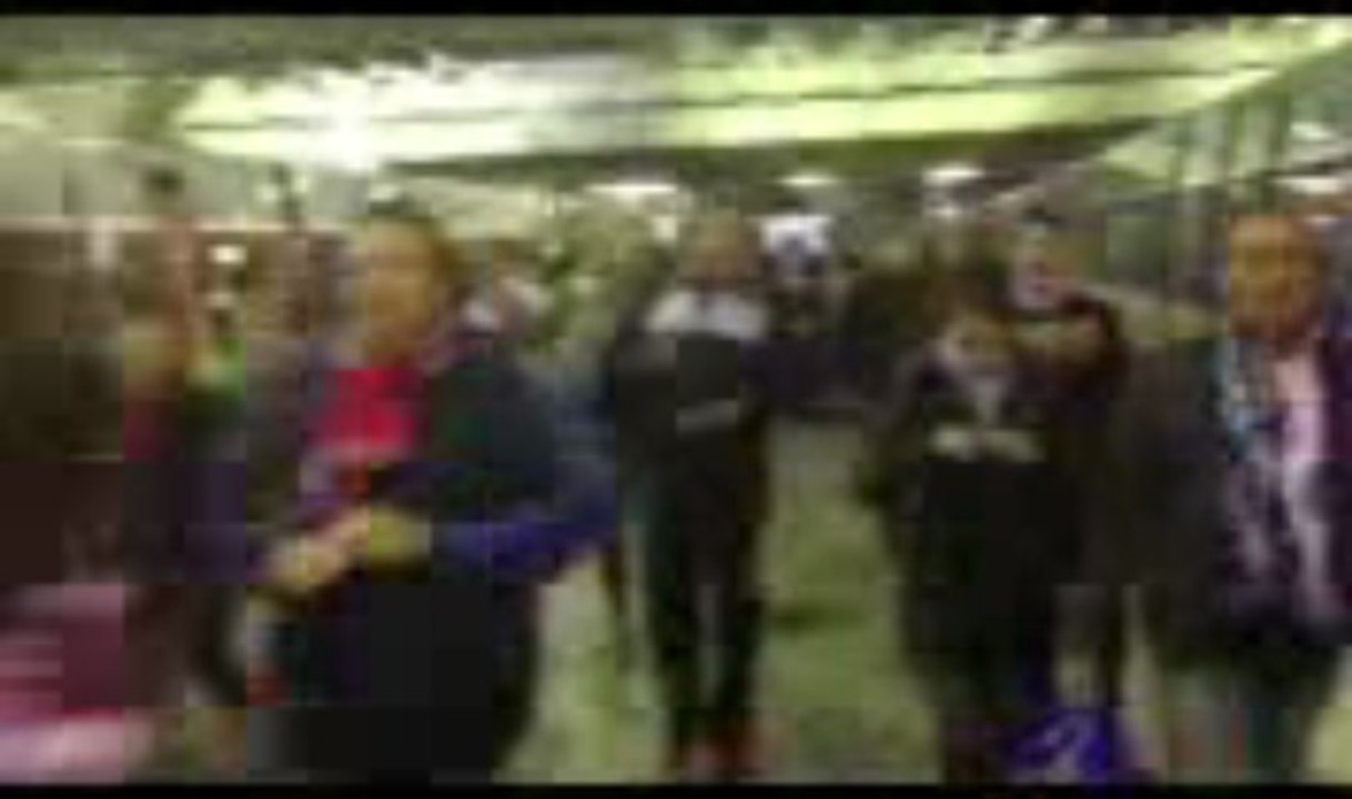 Arrivée des supporters à la gare Montparnasse